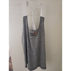 Antigua Womens Braided Tank Top Spring Training Orioles Medium